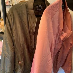 Bomber Satin Jackets 2Pk